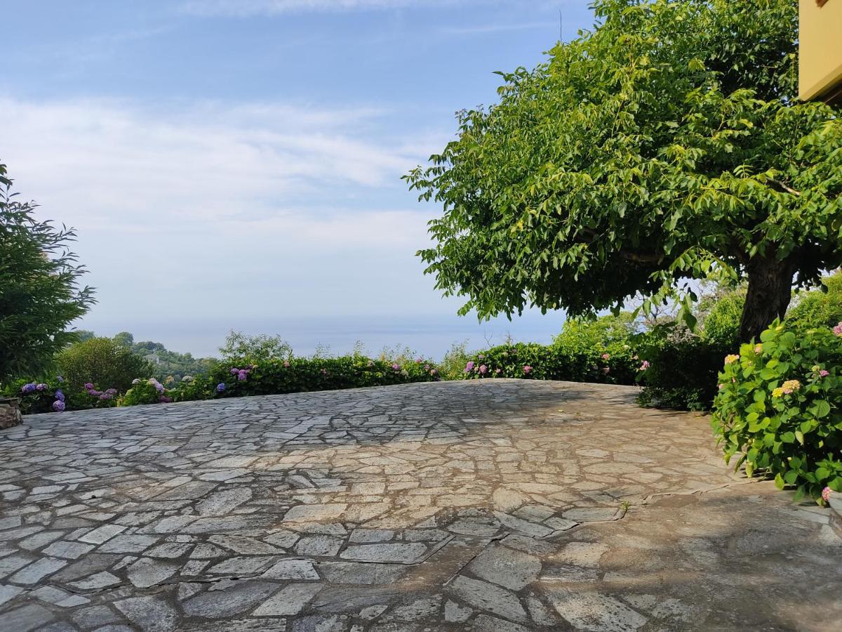 White Stone House With Great Sea View Villa Cangaráda Kültér fotó
